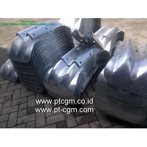 Terminal End/Pengaman Ujung Beam Guard Rail/End Blok  