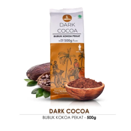 Dari Coklat Bubuk Dark Cocoa 500G  0