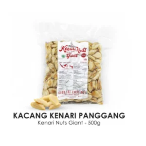 Snack Kacang Kenari Panggang Original - 500G
