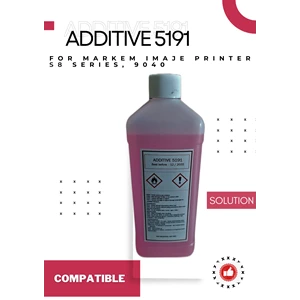 Printer Inkjet Additive Solvent 5191  Compatible for Markem Imaje CIJ printer type 9040 S8C2