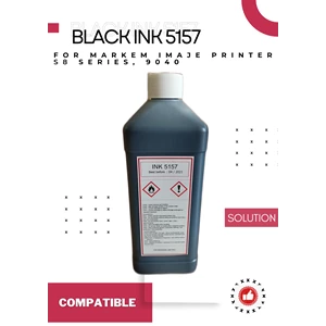 Printer Inkjet Black Ink 5157 Compatible for Markem Imaje ink jet Printer type 9040 S8C2