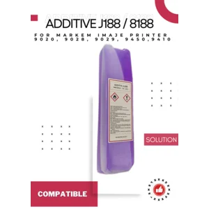 Printer Inkjet  Additive / solvent  J 188 Compatible untuk  Markem Imaje CIJ Printer type 9020 9030  9028  9029  9410  9450