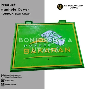Manhole cover penutup lubang jalan trotoar
