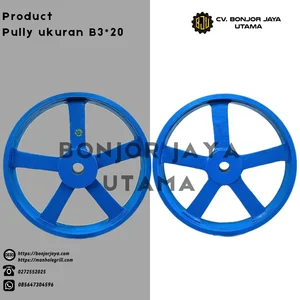 pulley besi cor ukuran B3*20 pulley