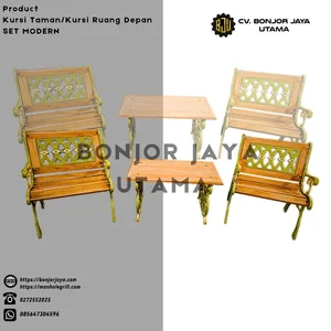 Kursi Taman/Kursi Ruang SET MODERN 