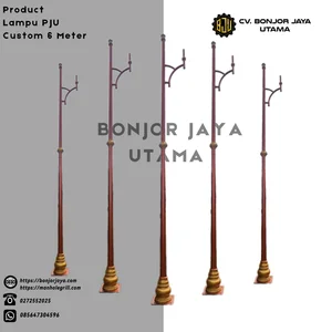 Tiang PJU Custom 6 Meter