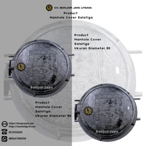 Manhole Cover Salatiga Bundar Diameter 90