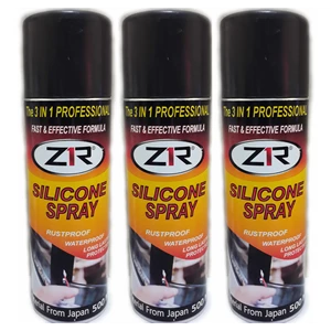 Silikon Spray ZR 500ml Pembersih mobil