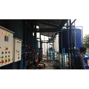 Mesin Demin Demineralisasi Demineralizer Water 10 m3/jam