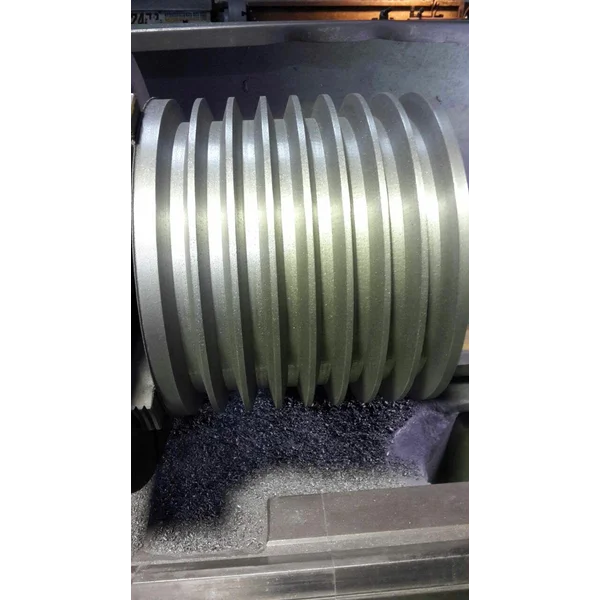 Pulley c8 x 12 half plate