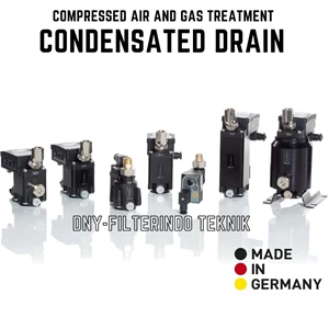 Electronic condensate drains Liquid Filter