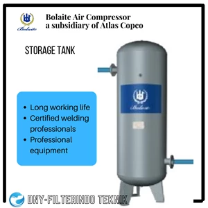 Pressure Tank Vessel Compressed Air Storage Tank atau Air Receiver Tank