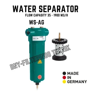 Cyclone Condensate Separator / Water Separator - Filter Udara Compressor