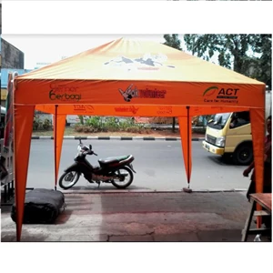 Tenda Promosi Lipat Ukuran 2X3 Meter Printing