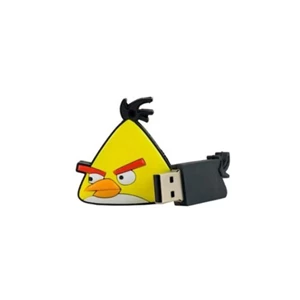 Yellow Angry Birds Usb Flash Disk Memory Disk 1Gb