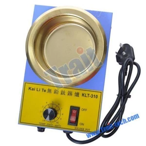 100W Lead Free Tin Titanium Stove Temperature Control Blue Gold (the thermometer Temperature)