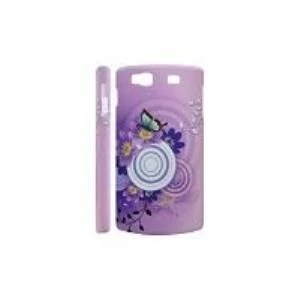 Butterfly Pattern Hard Cover Case For Samsung Wave 3 58600 (Mobile Gear)