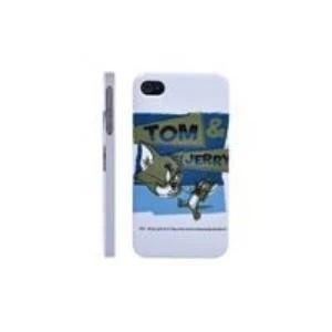 Cat And Mouse Skin Hard Case For Iphone Iphone 4S Wholesale ( Aksesoris Handphone )
