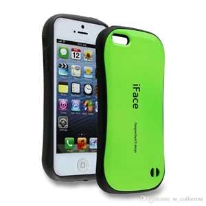 Premium Quality Sports Car Design Iface Tpu Case Cover For Iphone 4 4S Green ( Aksesoris Handphone )