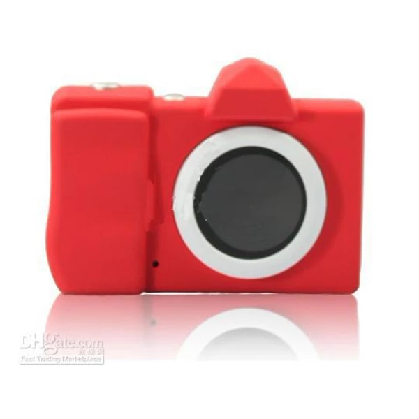 1.44 Inch Liquid Crystal Display Mini Digital Camera Mini Dc With Camera Strap 3.0 Mega Pixels Support Tf Card Red ( Kamera Digital )