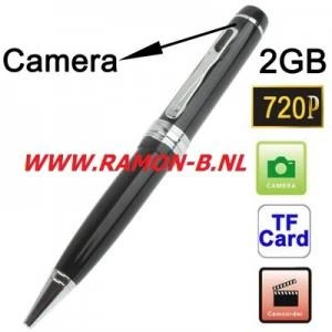 720 P Mini Dv Hidden Spy Pen With Motion Detection (Video Camera)
