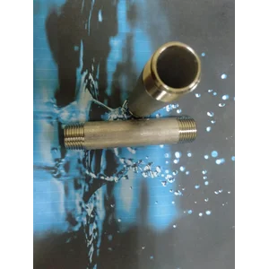 Stainless Steel Pipe Nipple 304 Drat NPT Male Diameter 1/2" x 10 Cm SCH 40 Welded