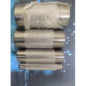 Stainless Steel Pipe Nipple 304 Drat NPT Male Diameter 1/2" x 10 Cm SCH 40 Welded