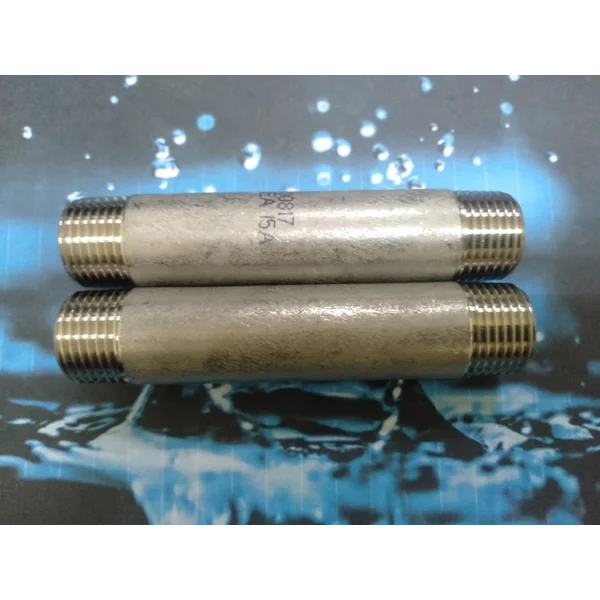 Stainless Steel Pipe Nipple 304 Drat NPT Male Diameter 1/2" x 10 Cm SCH 40 Welded