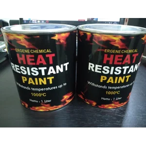 Cat Tahan Panas 1000 Derajat Ergene Chemical Resistant Paint 1 Liter 