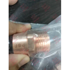Sok Drat Luar Tembaga 3/4" M x 7/8" C (Pipa) // Male Adaptor PSF
