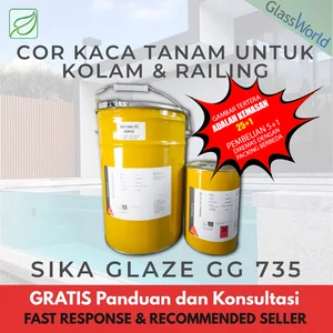 SIKAFORCE 335 GG Cor Kaca Tanam Untuk Kolam & Railing [RE PACK] Sealant