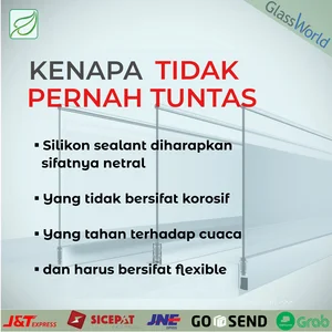 WACKER GPN Silikon Sealant Kaca & Alumunium