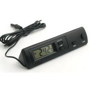 Thermometer With In & Out Sensors And Clock Ds-1