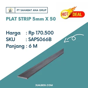 PLAT STRIP 5mm X 50 x 6 M