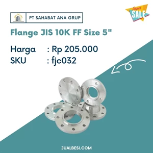  Flange Connector JIS 10K FF Size 5