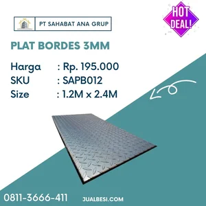 PLAT BORDES 3MM 4' x 8'