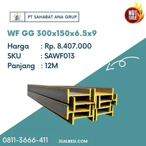 Besi WF GG 300 x 150 x 6.5 x 9