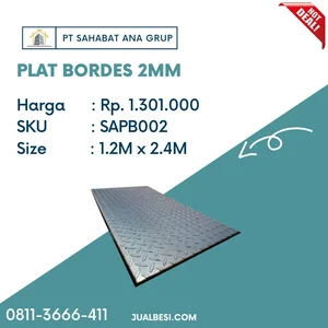 Plat Bordes 2MM x 4' x 8'