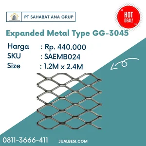Expanded Mesh Type GG-3045 1,2Mx2,4M
