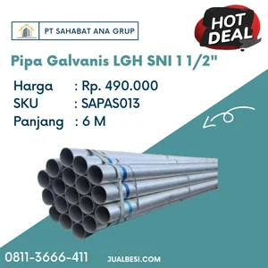 Pipa Galvanis LGH SNI 1 1/2"