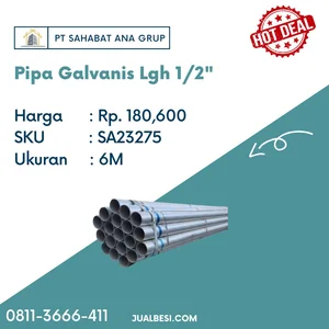 Pipa Galvanis L g h 1/2"