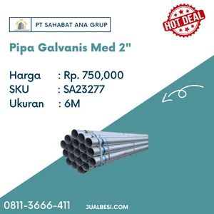 Pipa Galvanis M e d 2"