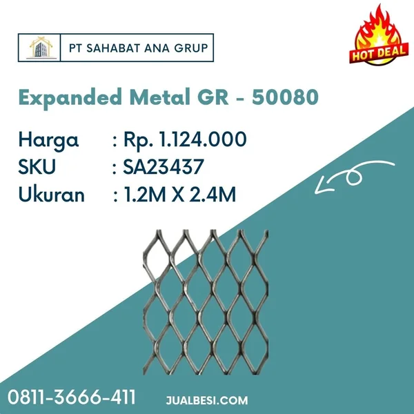 Expanded Mesh Metal GR - 50080