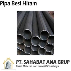 Pipa Besi Hitam 3/4″x1.0mm