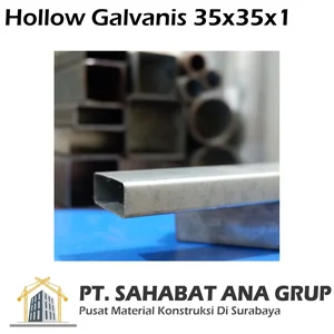 Hollow Galvanis 35x35x1