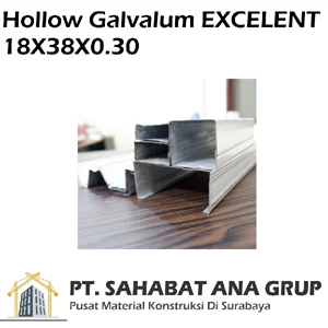 Baja Ringan Hollow Galvalum EXCELENT 18X38X0.30