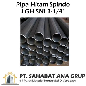 Pipa Hitam Spindo LGH SNI 1-0.25 inch