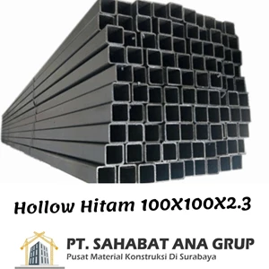 Hollow Hitam 100X100X2.3