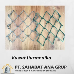 KAWAT HARMONIKA 3MM 50X50 2MX20M