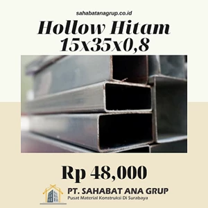 Hollow Hitam 15x35x0.8